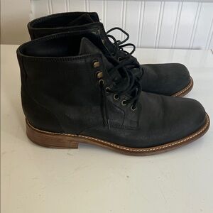 Cole Haan Black Leather Men's Boots size 8.5